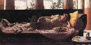 John William Waterhouse Dolce Far Niente painting